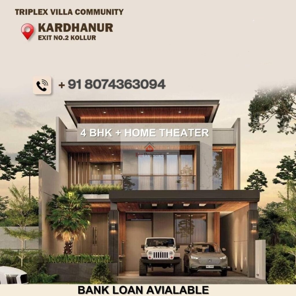 villas for sale in kollur