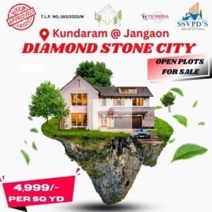 Residential Plots For Sale in Kundaram , Jangaon.